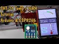 SHT21 Digital Temperature &amp; Humidity Sensor Tutorial for ESP8266