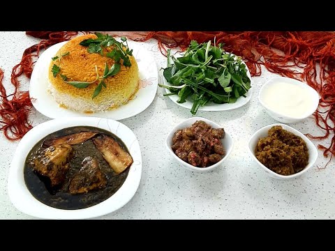 خورش ترش واش محلی گیلانی    