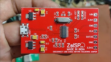 ZsISP Emmc Hardware Tool Unboxing