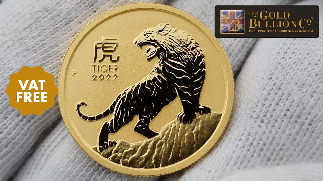 2022 1/2oz Lunar III Tiger Gold Coin I Buy Now YouTube