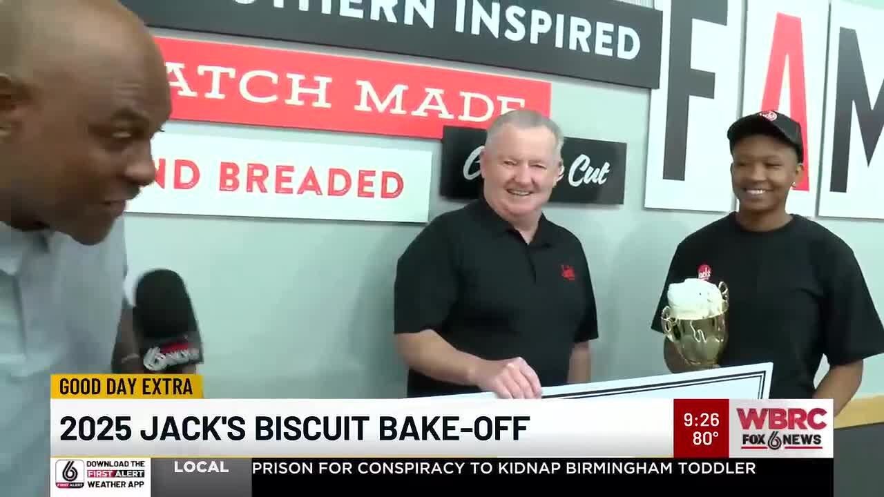 Winner of the 2025 Jack's Biscuit Bake-Off