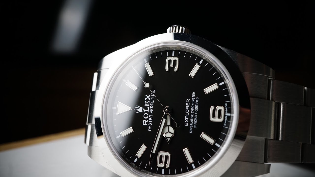 rolex explorer 1 2018