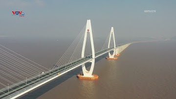 Chiêm ngưỡng cây cầu vượt biển dài 25km tại Chiết Giang, Trung Quốc