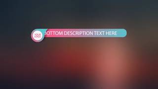 Clean & Modern Gradient Lower Thirds Pack | After Effects Elements - Envato elements