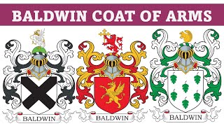 Baldwin Coat of Arms & Family Crest - Symbols, Bearers, History