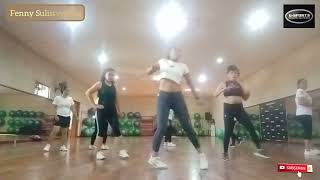 AEROBIC FULL 45 MENIT MUSIC HIGH IMPACT   COREO SANGAT MUDAH  #gsports #Iyemdanceofficial FENNY