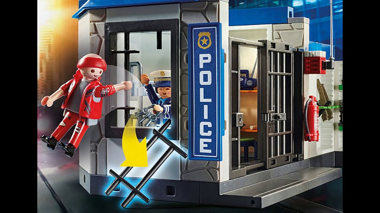 PLAYMOBIL Police Headquarters with Prison 
