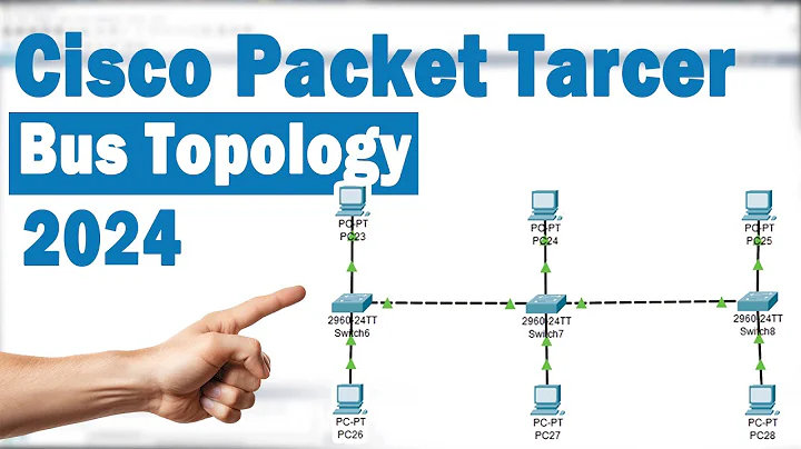 Bus Topology in Cisco Packet Tracer (EXPLAINED)