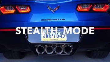 Dual Mode Performance Exhaust Sounds!!! - C7 Corvette