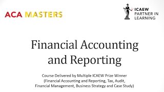 How to Pass the ICAEW ACA Financial Accounting and Reporting (FAR) Exam
