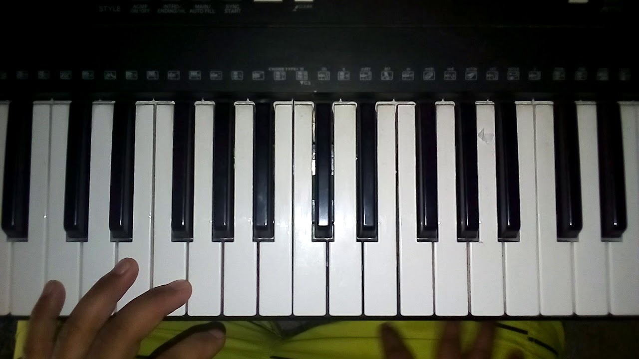 C#7 con 5b Piano Chord - Do Sostenido Septima con Quinta Bemol Teclado. -  YouTube