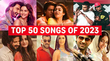 Top 50 Hindi Bollywood Songs Of 2023 - Most Viewed Indian Songs 2023 (Top 50)
