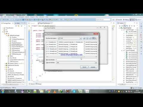 export data from tsp file