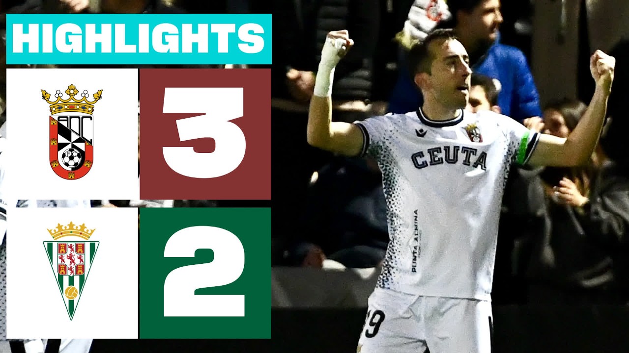 AD CEUTA FC 3 - 2 CÓRDOBA CF | RESUMEN LALIGA HYPERMOTION