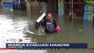 Ratusan Rumah Warga Terendam Banjir di Makassar, Sulsel - SIP 20/01