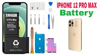 iPhone 12 pro max Battery replacement tutorial 4k