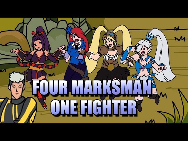 CHOU AND THE FOUR MARKSMAN ANIMATION - HOW TO WIN IN RANKED GAMES class=