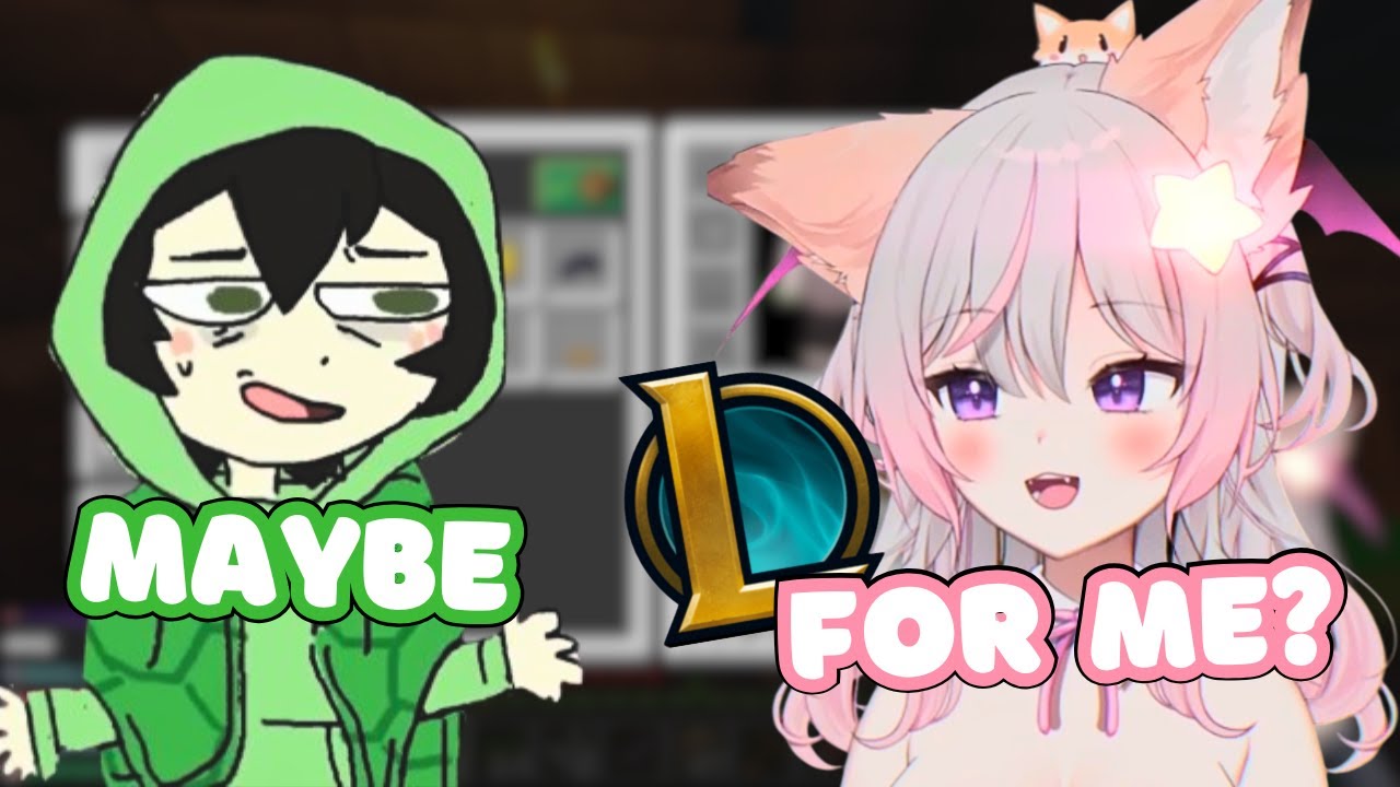 Anny asks Vedal to play League with her