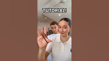 CAN YOU DO IT? 😳🤔🤣 VIRAL TIKTOK HAIR TIE TRICK TUTORIAL? 👀 #shorts #viral #trend #tutorial