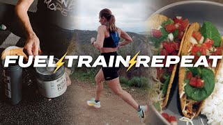 Pro Ultrarunner Full Day of Eating and Training