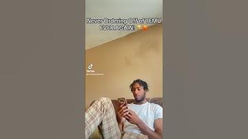 NEVER Ordering Off Of TEMU AGAIN! #comedy #explorepage #funny
