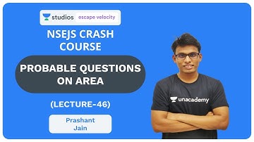 L46: Probable Questions on Area | NSEJS Crash Course 2019 | Prashant Jain