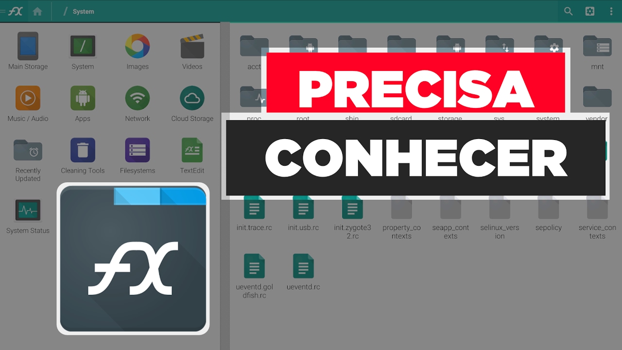 FX Explorer VOCÊ PRECISA CONHECER ESSE GERENCIADOR ANDROID - YouTube