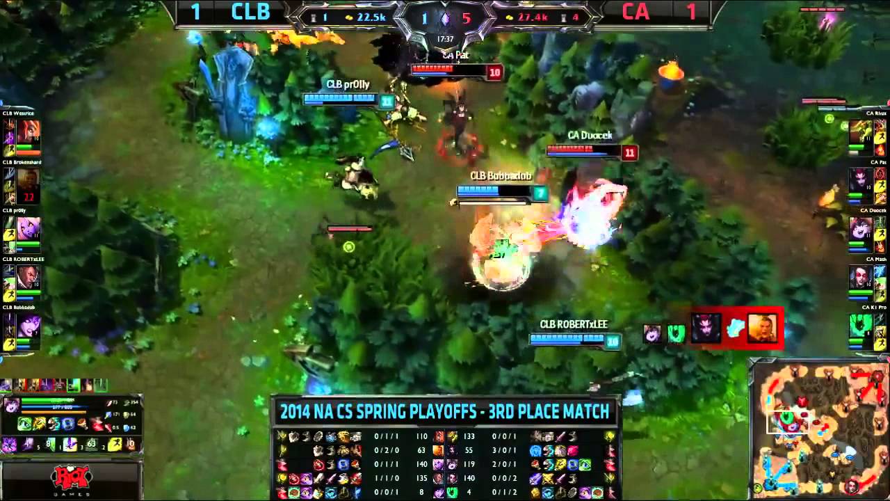 compLexity.Black VS Curse Academy Game 3 Highlights [NACS 2014 Spring 3rd Place]