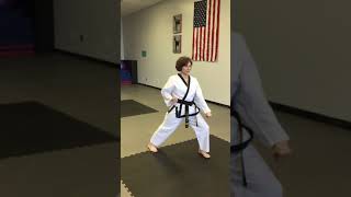 Front Stance Low Block