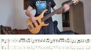 Riverside - Under the Pillow Bass Cover With Tabs