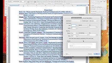 Setting Up Your Works Cited Page in MLA Using Word for Mac