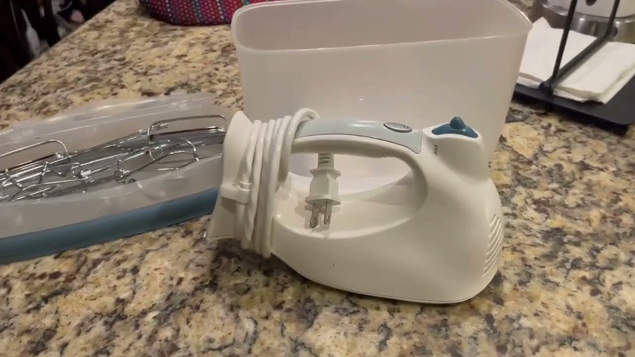 Hamilton Beach 6-Speed Electric Hand Mixer with Whisk Quick Review