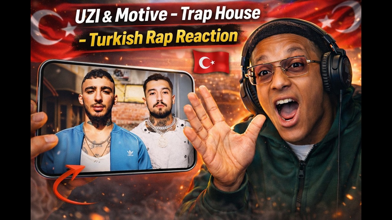 UZI & Motive - Trap House - Turkish Rap Reaction