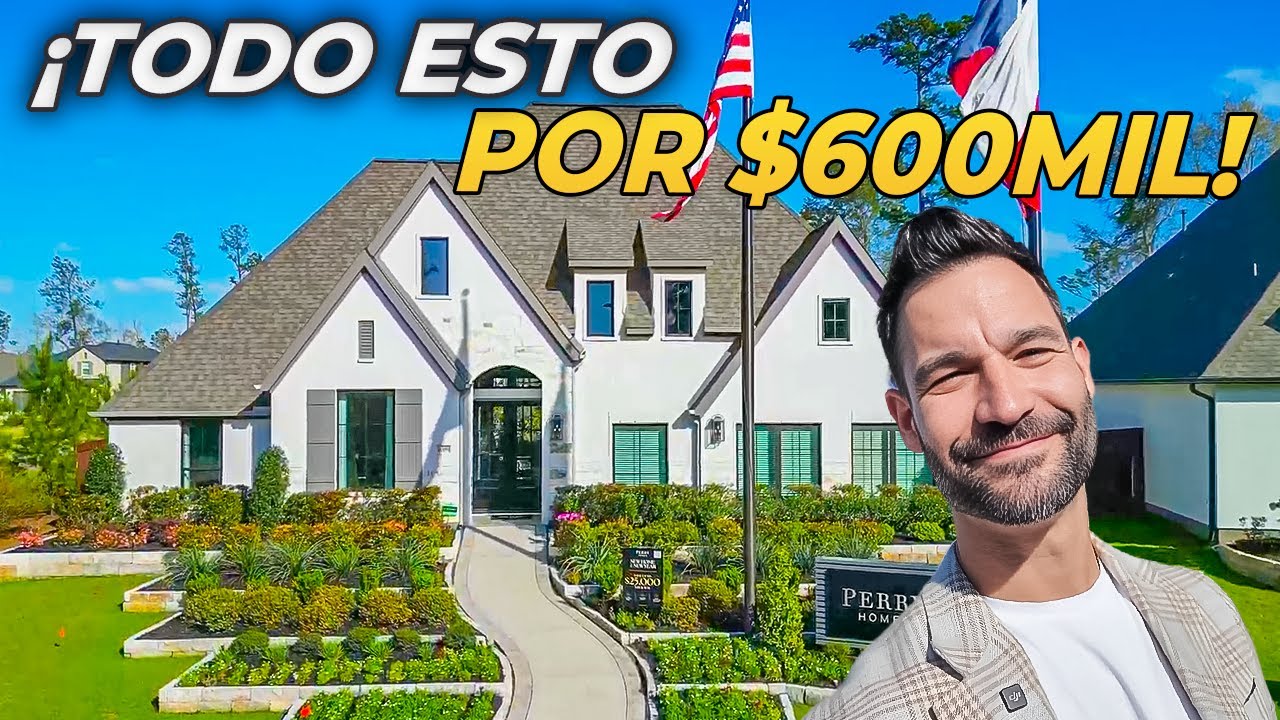 La MEJOR Comunidad al Norte de Houston Texas? Casas Nuevas de $600 Mil Dólares en Houston Texas