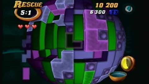 Tetrisphere - basic gameplay (N64 US)