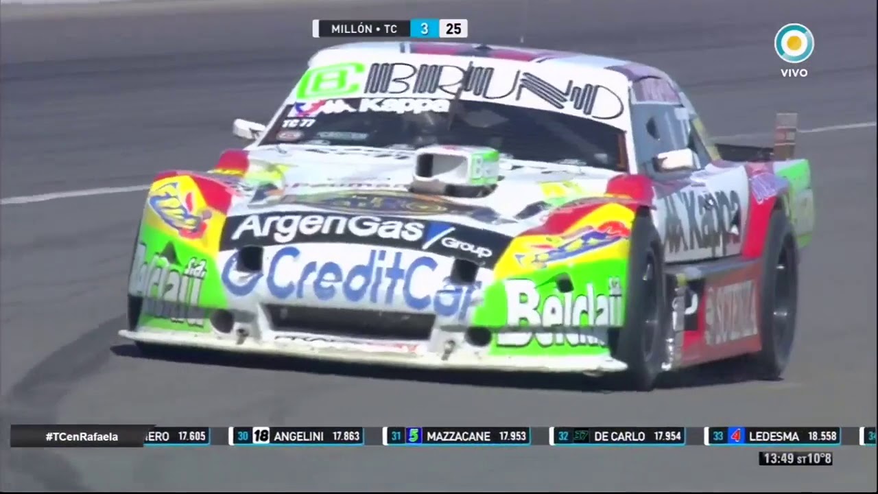TC Turismo Carretera Mauricio Lambiris fue el ganador Carrera del Millón en Rafaela Fecha 8 2018