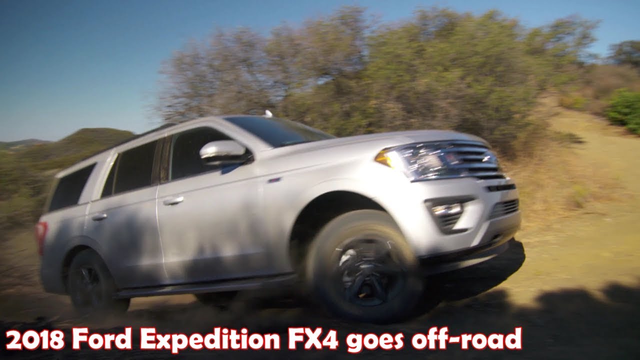 2018 Ford Expedition Fx4 Off Road Driving Youtube