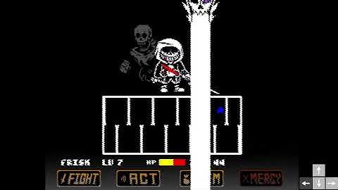 DustTale: Last Genocide (hard mode phase 1-2)