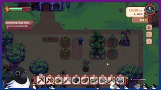 Setting up our tiny farm | Fourleaf Fields Playtest (solo) | Cozy farming game screenshot 4