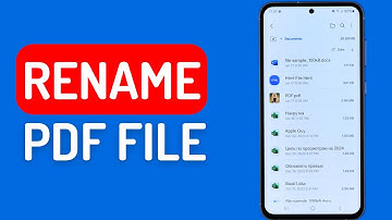 How to Rename PDF File on Mobile (iPhone & Android)