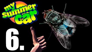 SE ME METE UNA MOSCA EN EL OJO A 70 KM POR HORA #6 - MY SUMMER CAR GAMEPLAY ESPAÑOL