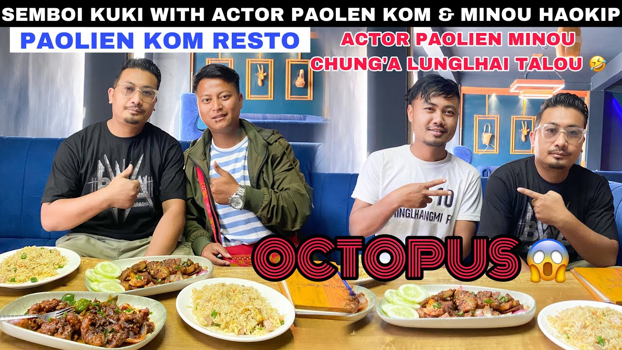 Actor Paolien Minou Chung’a Lunglhai talou🤣 Minou toh Octopus ne a Paolien Kom Resto a kache honne 😍