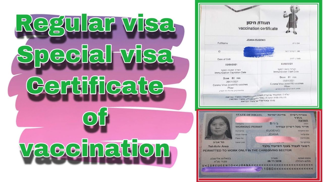 WHAT IS REGULAR VISA,SPECIAL VISA/HUMANITARIAN VISA IN ISRAEL(NEW LAW)
