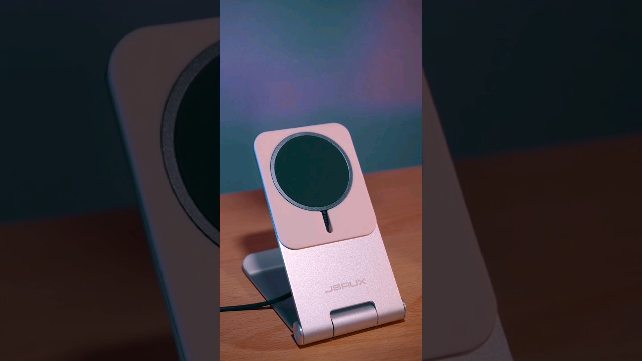 JSAUX Magnetic Wireless Charger Set WP1501&SP0104 @jsauxofficial #shorts #jsaux #iphone #iphone13