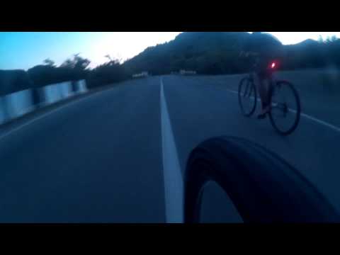 Cycling in Tbilisi HD 3 - დაშვება მამკოდიდან 80 km/h