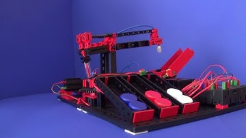 Der Fischertechnik Farbsortierroboter