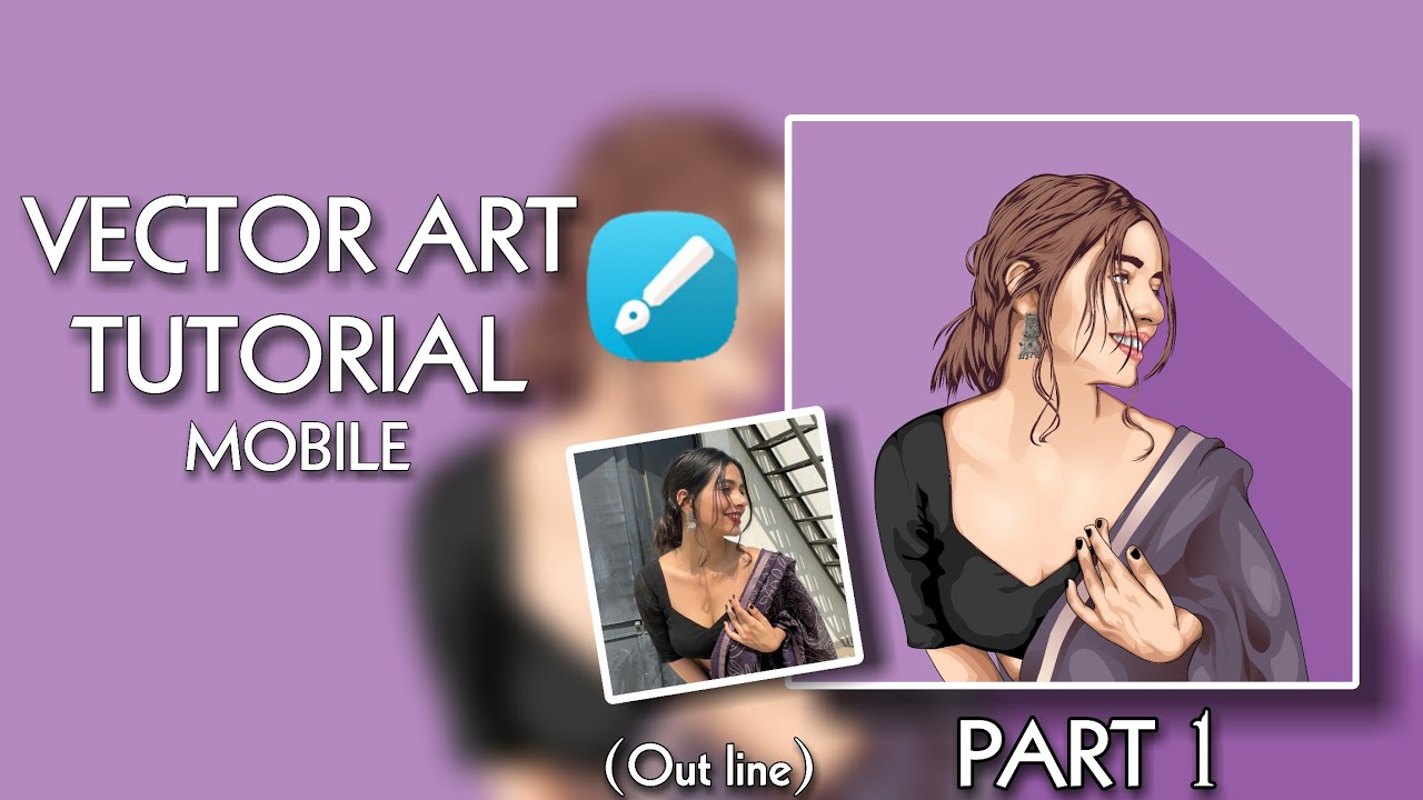 How To Draw Vector Art || Quick Art || Infinite Design || Outline || Part 1