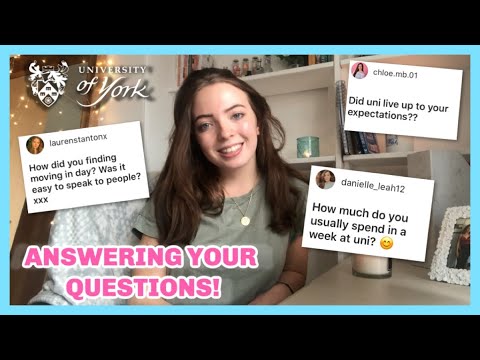 University (of York) Q&A! the truth about uni life