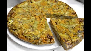 Tortilla de Alcachofas / Fácil