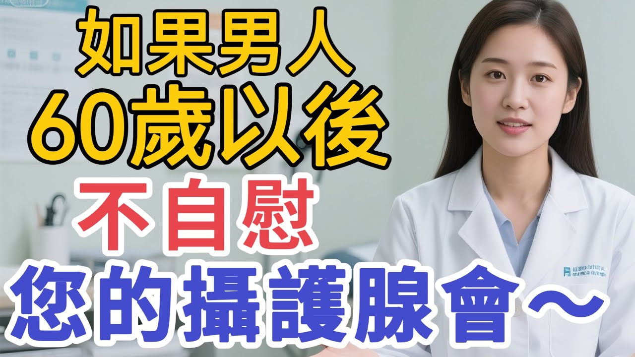 泌尿科醫生：如果您老年不自慰，這些問題會發生在您的身上！#男性健康 #中國醫 #健康